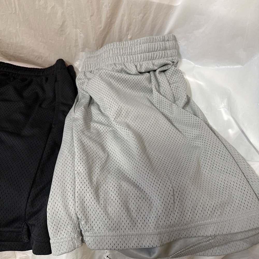 Black and Gray Mesh Shorts by BCG. Size XL